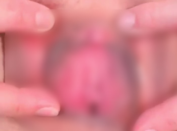 【有料接写】「ブロンドショート💦膣口クリア開き接写！」れおなマンコ無修正ライブ動画😘